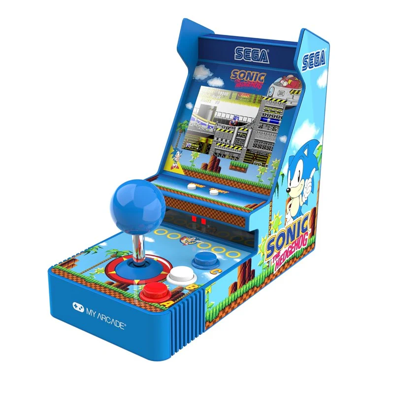 Sonic The Hedghog Joystick Player Portable Retro Arcade