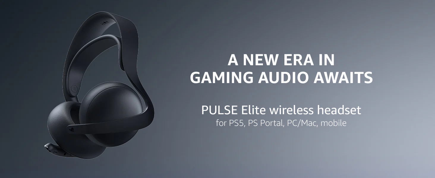Sony PlayStation Pulse Elite Wireless Gaming Headset - Midnight Black - Image 2