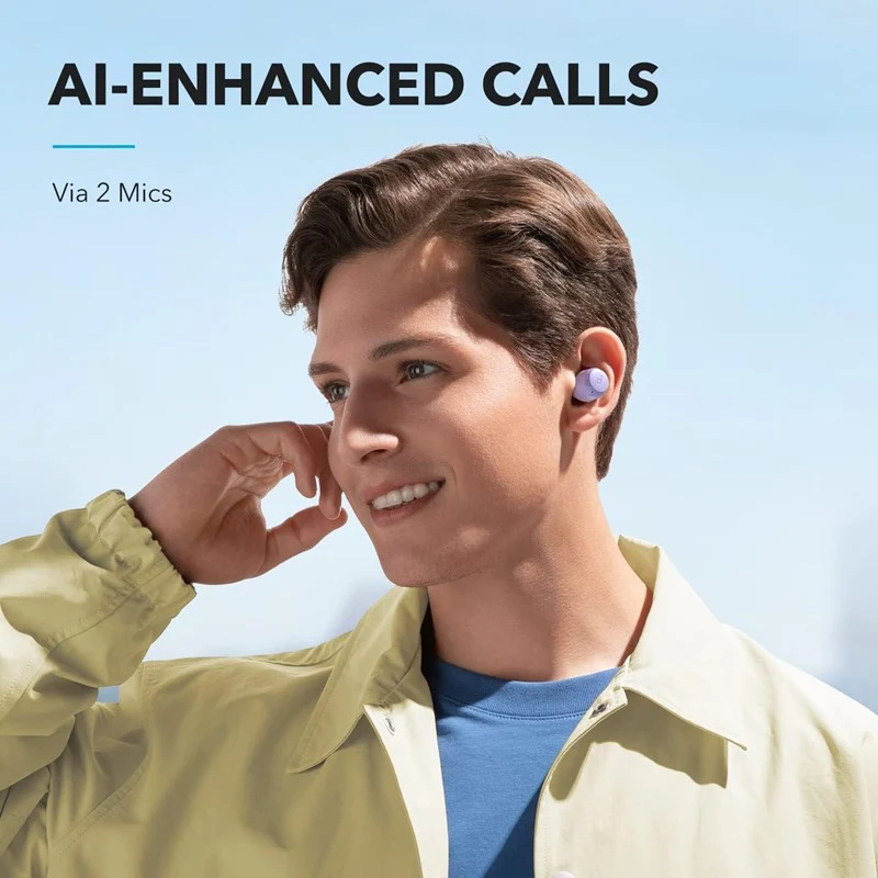 Soundcore A20i TWS Earbuds - Purple - Image 2