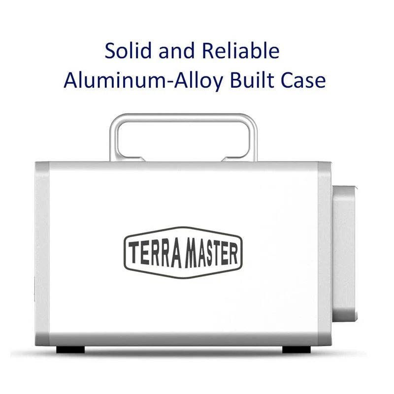TerraMaster 90 TB D5 Thunderbolt 3 Professional External Hard Drive with Raid - Image 2