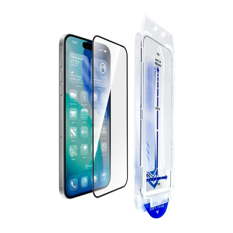 Torrii iPhone 17 / iPhone Air / iPhone 17 Pro / iPhone 17 Pro Max Bodyglass Screen Protector - Full Coverage - Image 6