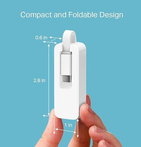 TP-Link Type-C to RJ45 Gigabit Ethernet Adapter - White - Image 6