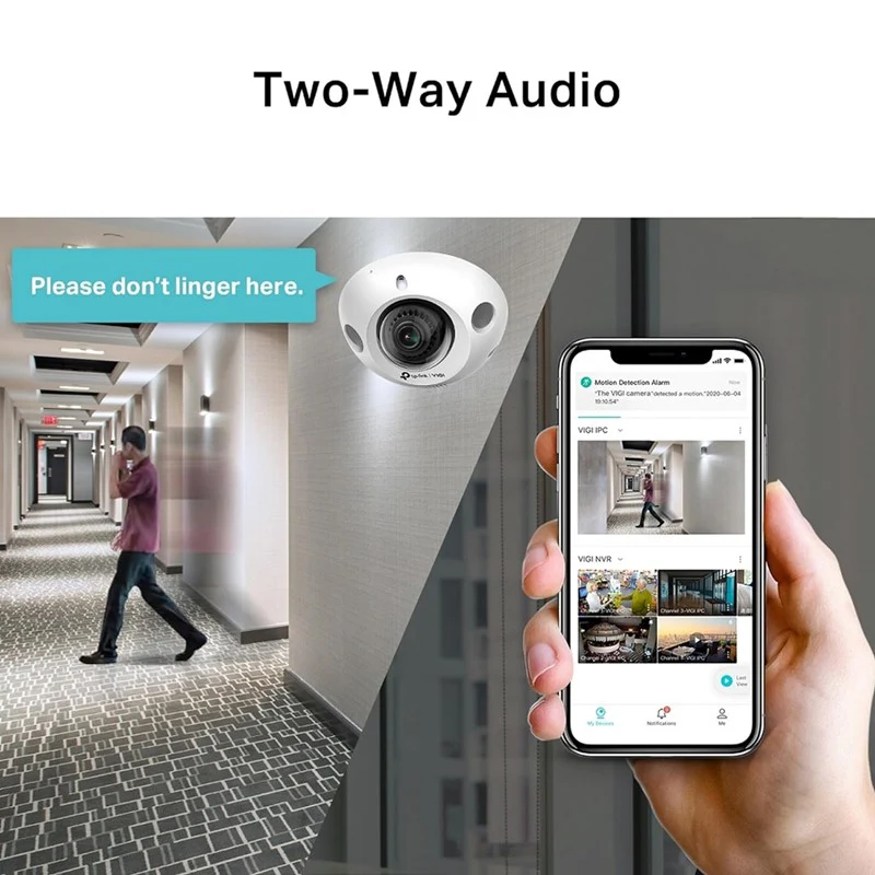 TP-Link VIGI C230I Mini(2.8mm) 3MP IR Mini Dome Network Camera - Image 4