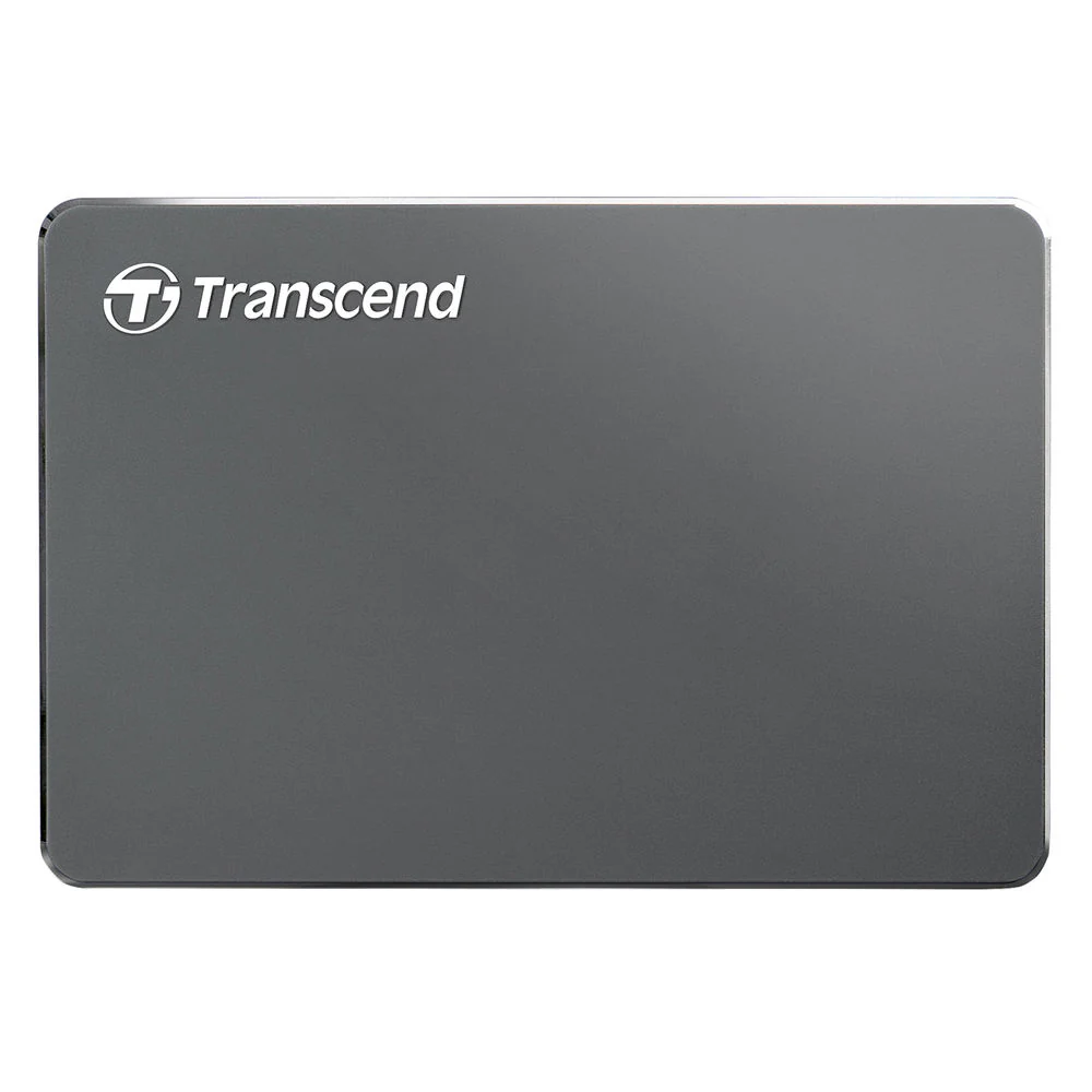 Transcend 2TB StoreJet 25C3N Slim & Luxury USB 3.1 Gen 1 Hard Drive for Windows and Mac