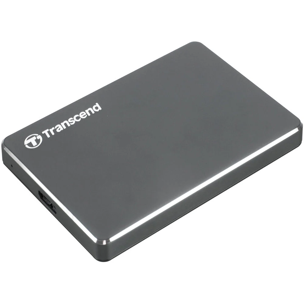 Transcend 2TB StoreJet 25C3N Slim & Luxury USB 3.1 Gen 1 Hard Drive for Windows and Mac - Image 2