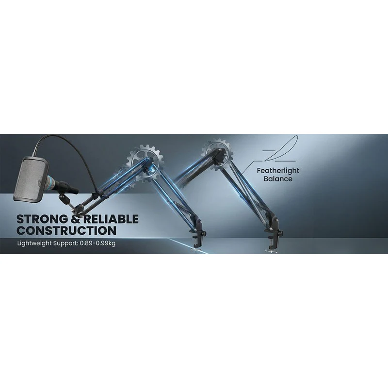 Twisted Minds APEX Series Mic Arm - Black - Image 2
