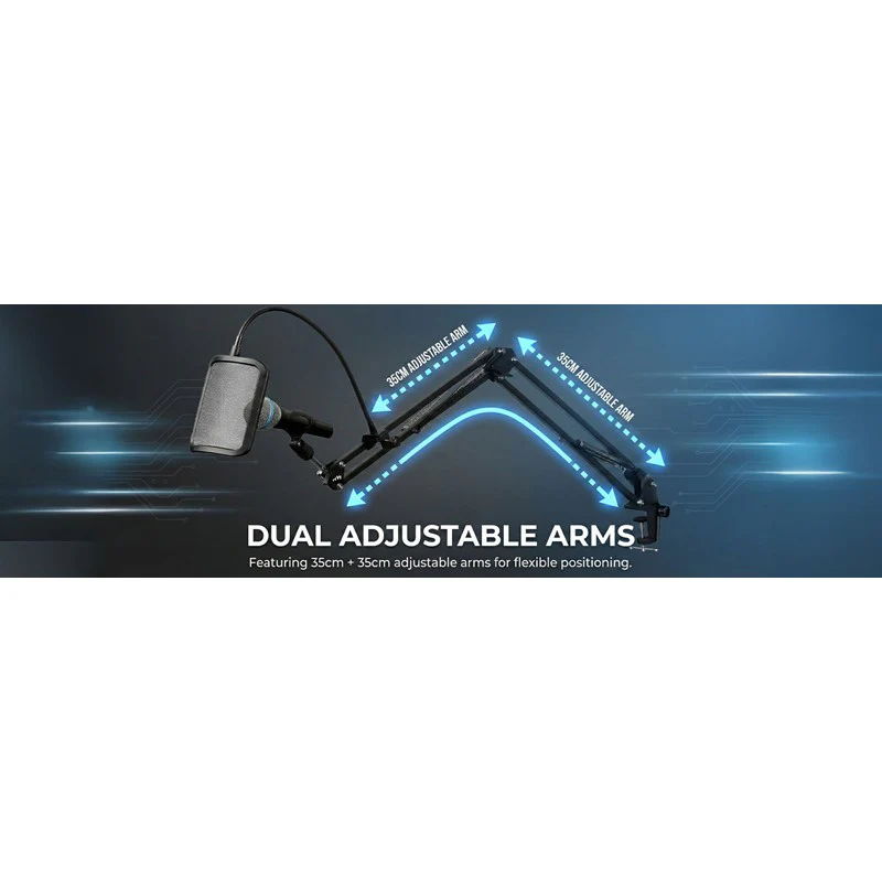 Twisted Minds APEX Series Mic Arm - Black - Image 3