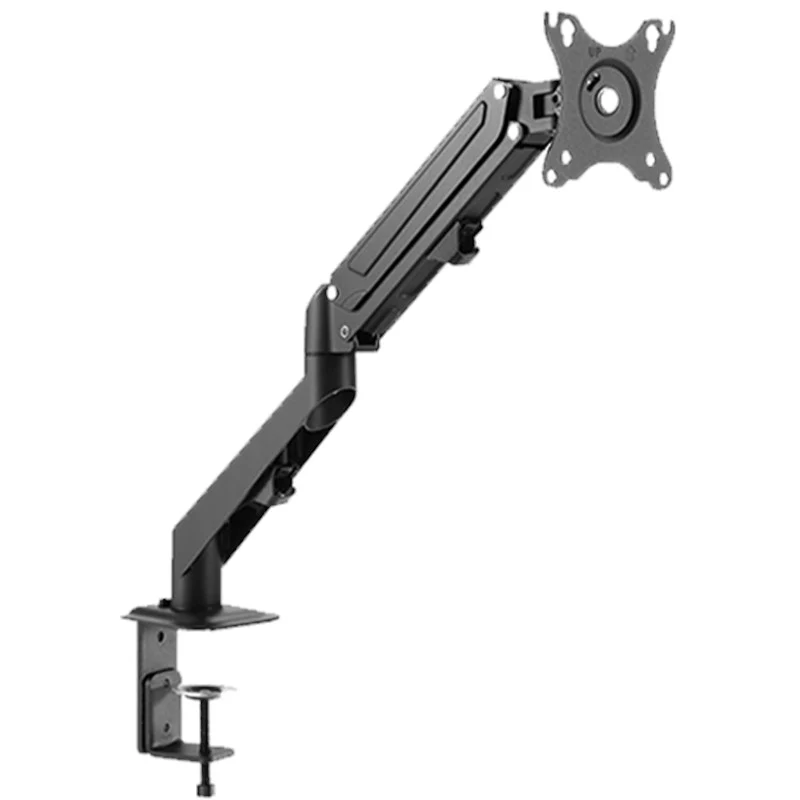 Twisted Minds Economical Single Monitor Gas Spring Arm (Fit Screen Size 17"-27") (Supports Curve Screen) - Black - Image 4