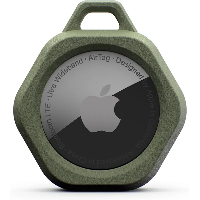 UAG Apple AirTag Scout Case - Olive - Image 5