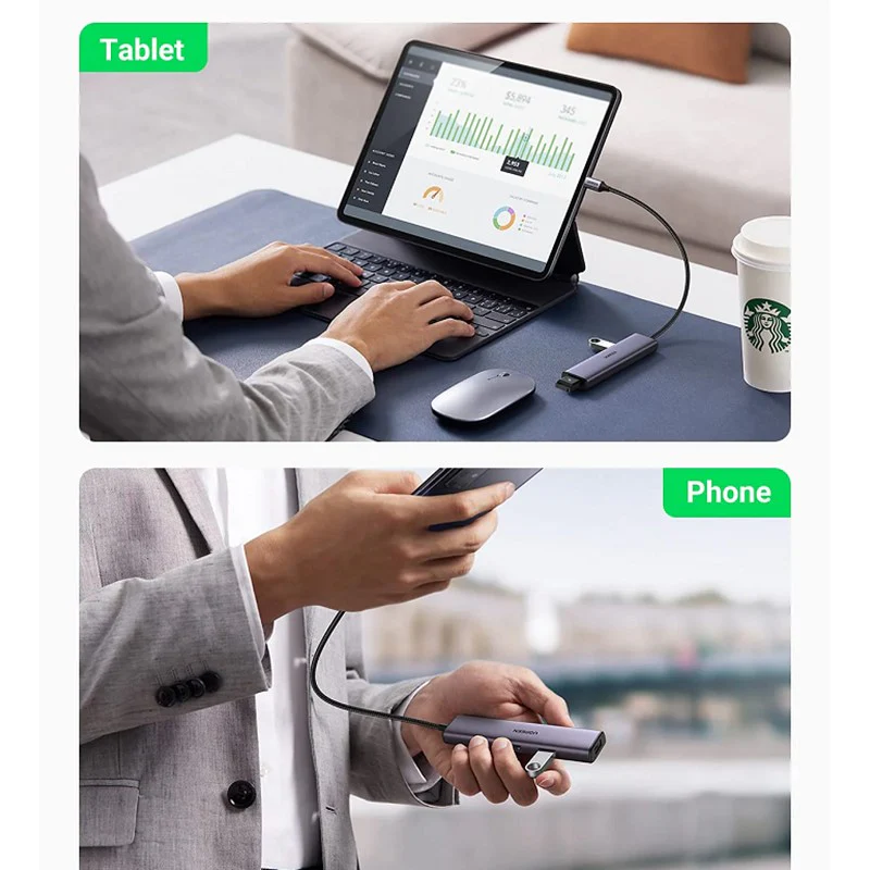 Ugreen 4 in 1 USB C Hub - Image 4
