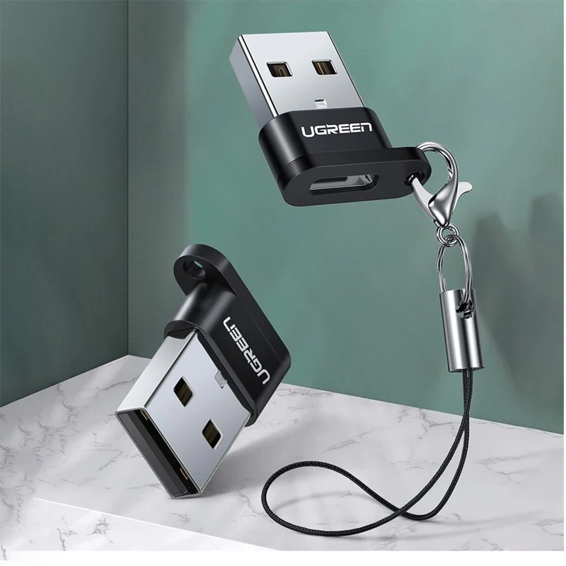 Ugreen USB-C to USB Adapter US280 - Black - Image 2