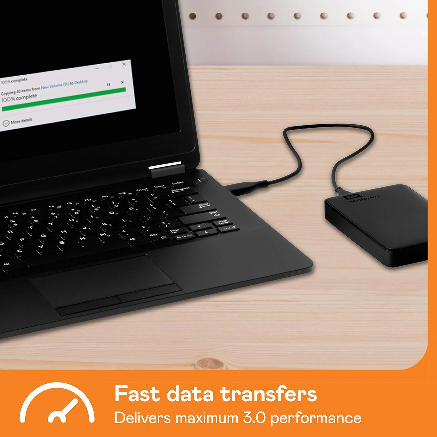 Western Digital Elements 4 TB USB 3.0 Portable Hard Drive, Compatible with PC, Mac, PS4 & Xbox - Image 6