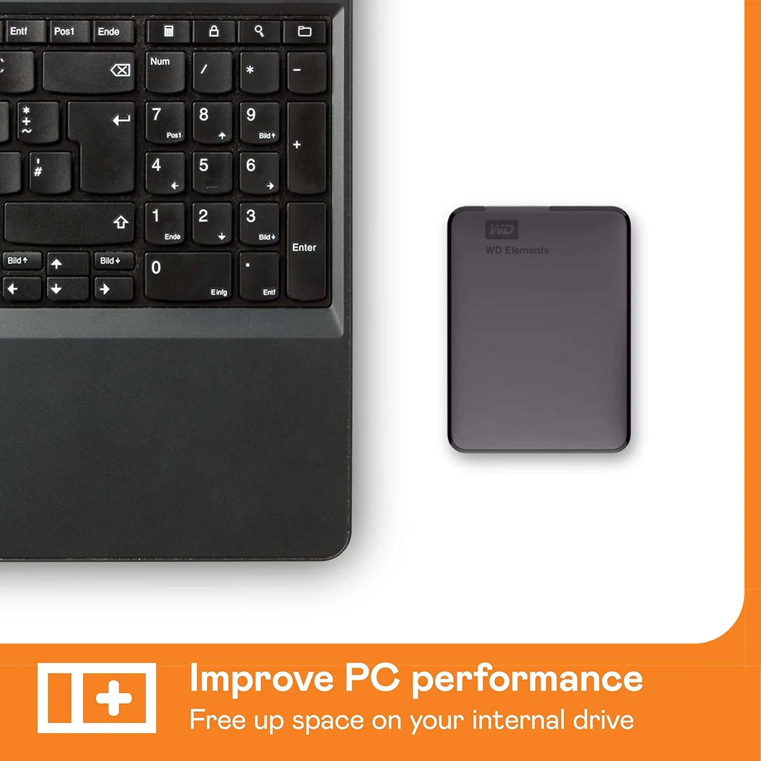 Western Digital Elements 4 TB USB 3.0 Portable Hard Drive, Compatible with PC, Mac, PS4 & Xbox - Image 7